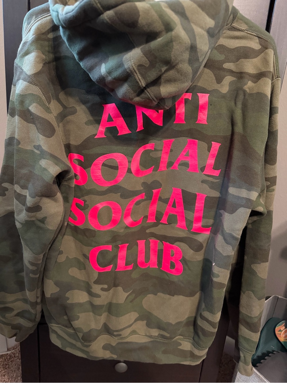 Anti Social Social Club Camo Hoodie